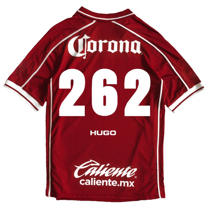 Danxen Barn Hugo Maximiliano González #262 Vit Röd Hemmatröja Matchtröjor 2026/27 Tröjor T-Tröja