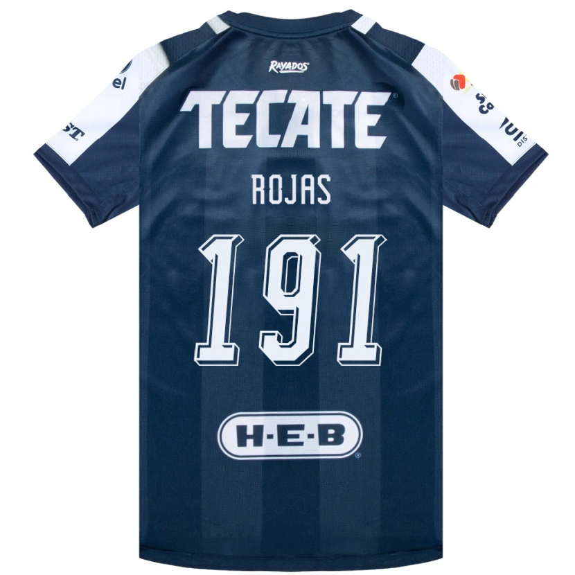 Danxen Barn Luis Rojas #191 Bläckblå Vit Röd Hemmatröja Matchtröjor 2026/27 Tröjor T-Tröja