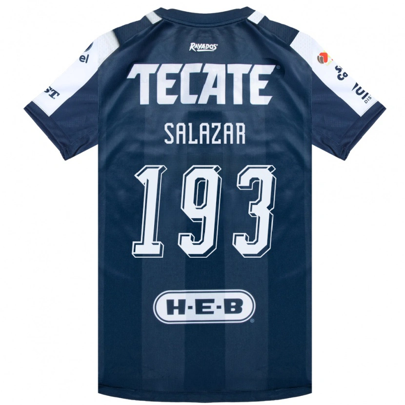 Danxen Barn Jofran Salazar #193 Bläckblå Vit Röd Hemmatröja Matchtröjor 2026/27 Tröjor T-Tröja