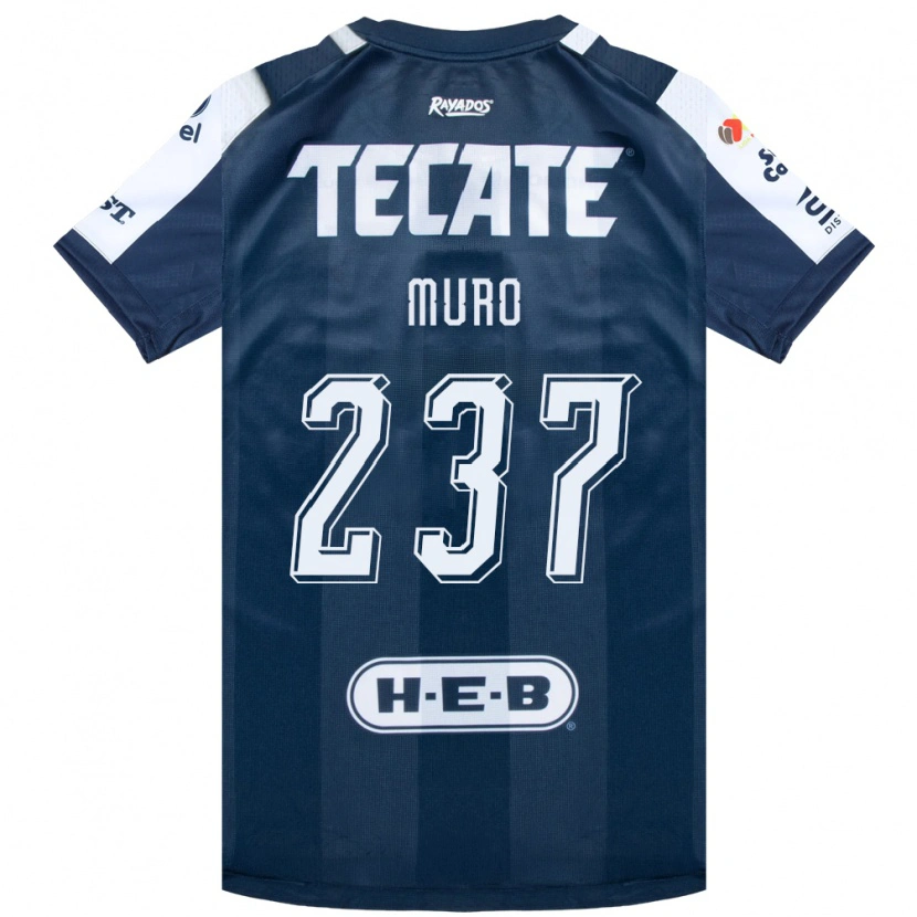 Danxen Barn José Muro #237 Bläckblå Vit Röd Hemmatröja Matchtröjor 2026/27 Tröjor T-Tröja