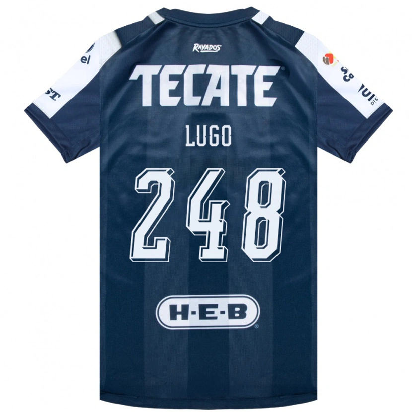 Danxen Barn Edy Lugo #248 Bläckblå Vit Röd Hemmatröja Matchtröjor 2026/27 Tröjor T-Tröja