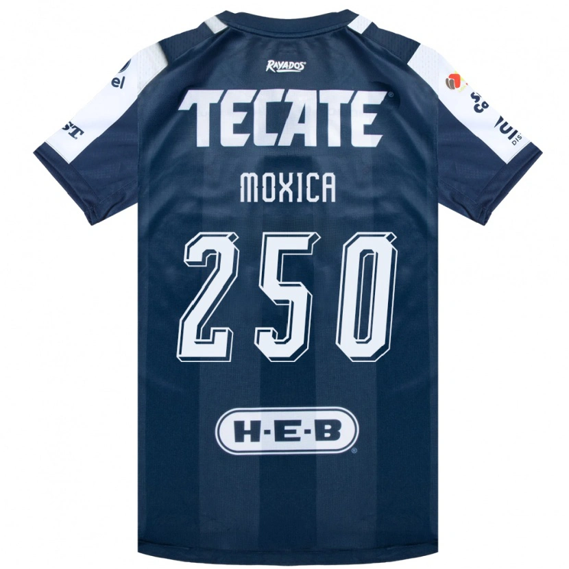 Danxen Barn Joaquín Moxica #250 Bläckblå Vit Röd Hemmatröja Matchtröjor 2026/27 Tröjor T-Tröja