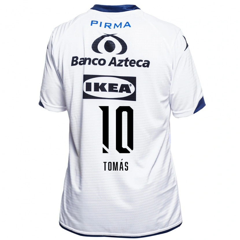 Danxen Barn Mathías Tomás #10 Vit Svart Blå Hemmatröja Matchtröjor 2026/27 Tröjor T-Tröja