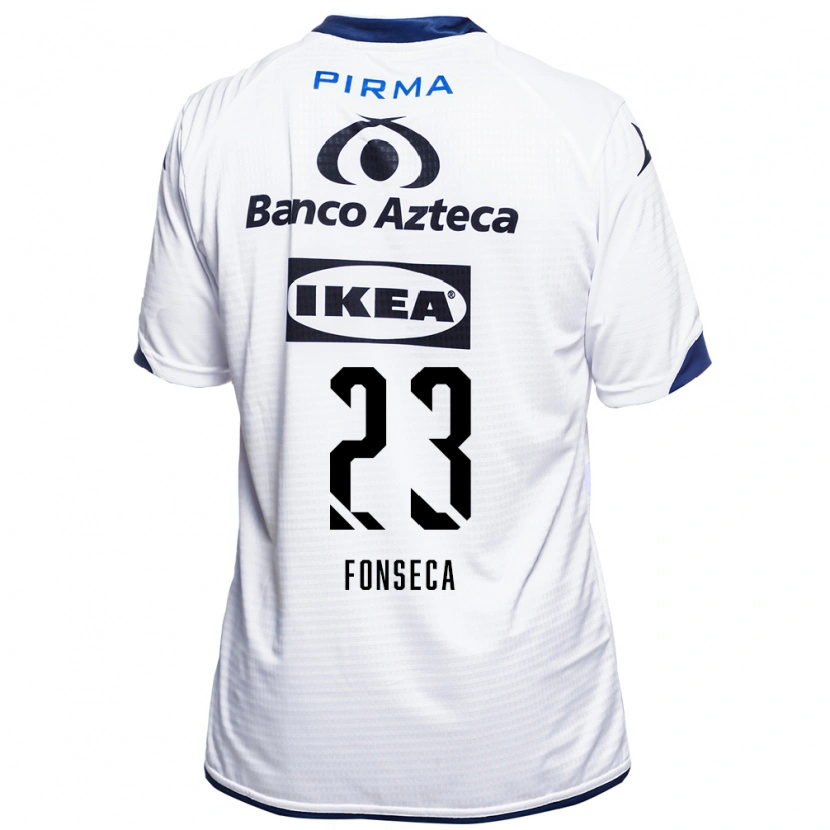 Danxen Barn Camila Fonseca #23 Vit Svart Blå Hemmatröja Matchtröjor 2026/27 Tröjor T-Tröja