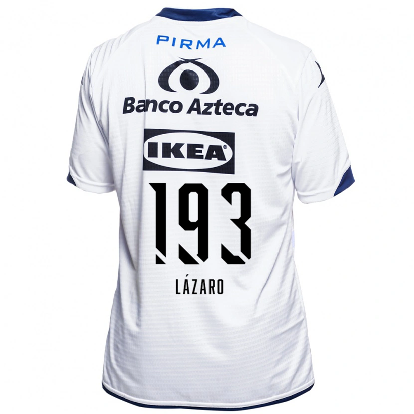 Danxen Barn Juan Lázaro #193 Vit Svart Blå Hemmatröja Matchtröjor 2026/27 Tröjor T-Tröja
