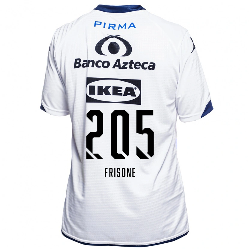 Danxen Barn Giovanni Frisone #205 Vit Svart Blå Hemmatröja Matchtröjor 2026/27 Tröjor T-Tröja