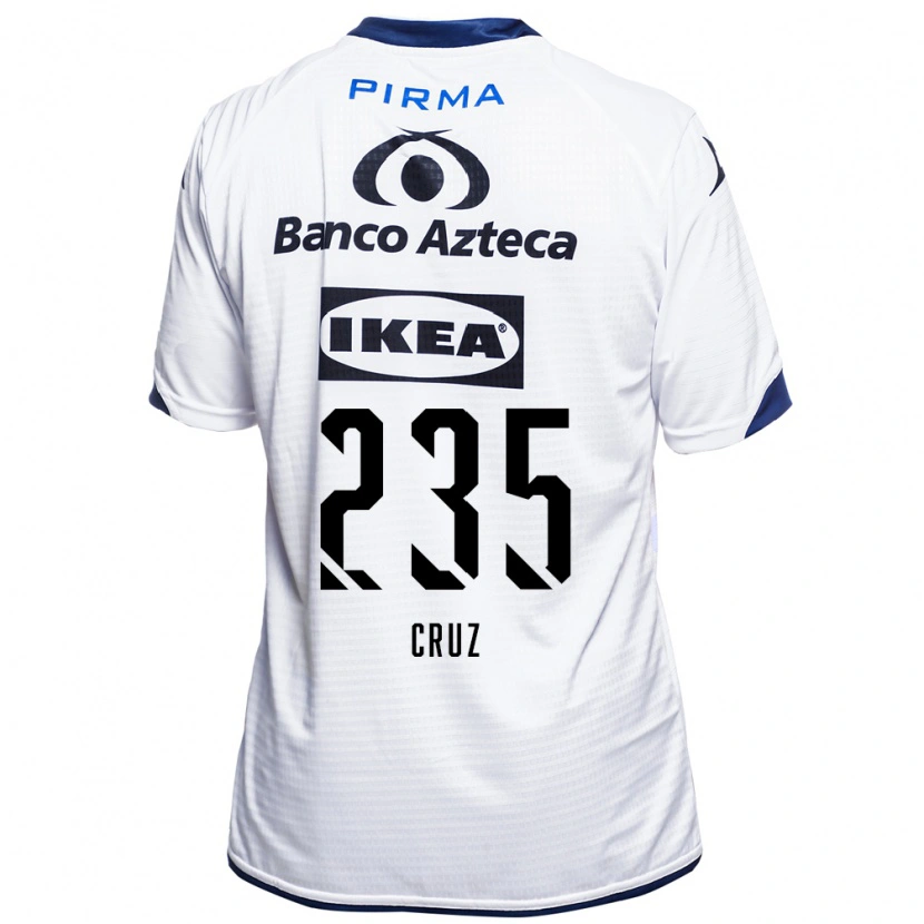 Danxen Barn Santiago Cruz #235 Vit Svart Blå Hemmatröja Matchtröjor 2026/27 Tröjor T-Tröja