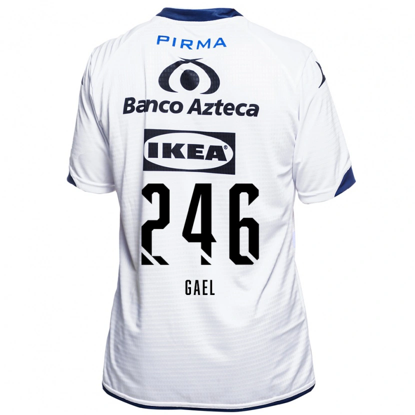 Danxen Barn Gael De La Torre #246 Vit Svart Blå Hemmatröja Matchtröjor 2026/27 Tröjor T-Tröja
