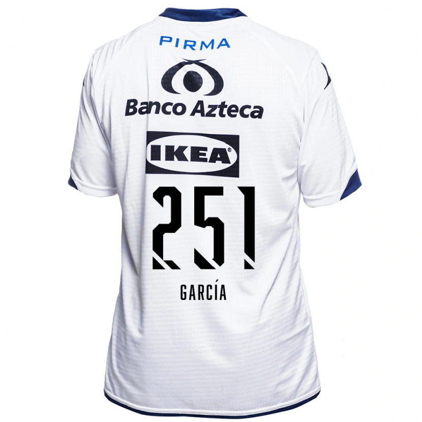 Danxen Barn John García #251 Vit Svart Blå Hemmatröja Matchtröjor 2026/27 Tröjor T-Tröja