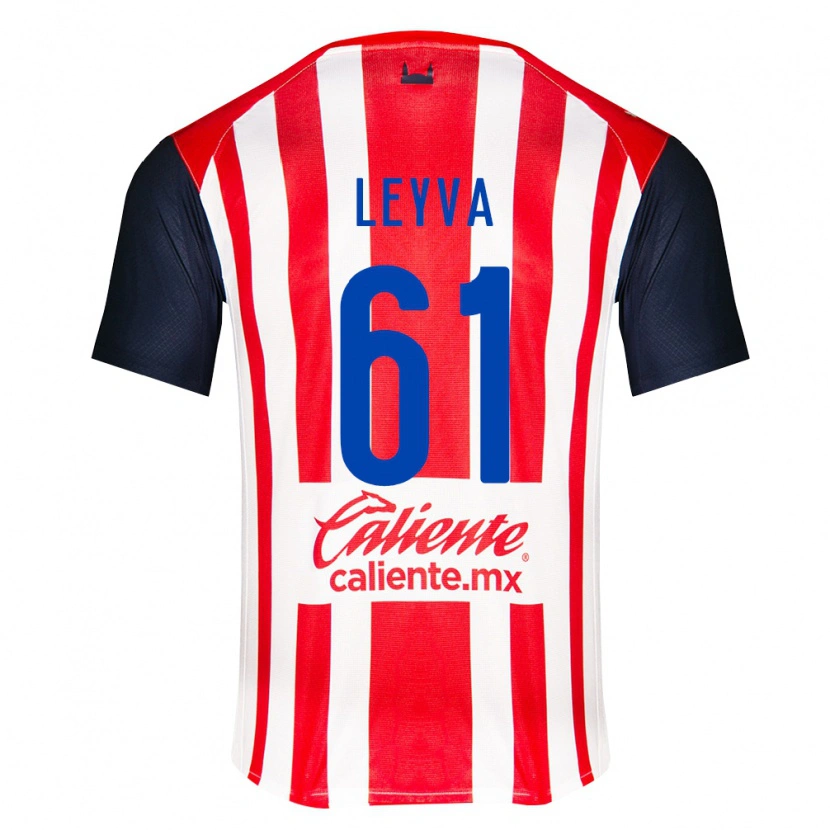 Danxen Barn Axel Leyva #61 Röd Svart Vit Hemmatröja Matchtröjor 2026/27 Tröjor T-Tröja