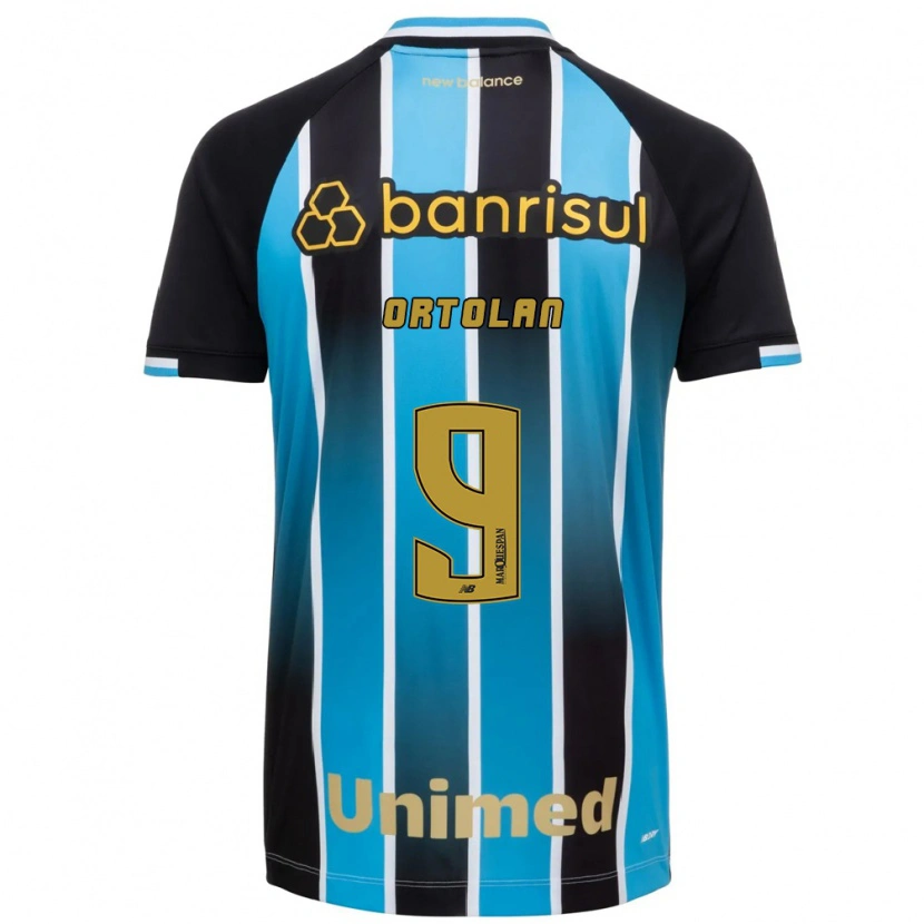 Danxen Barn Dani Ortolan #9 Blå Brun Svart Hemmatröja Matchtröjor 2026/27 Tröjor T-Tröja