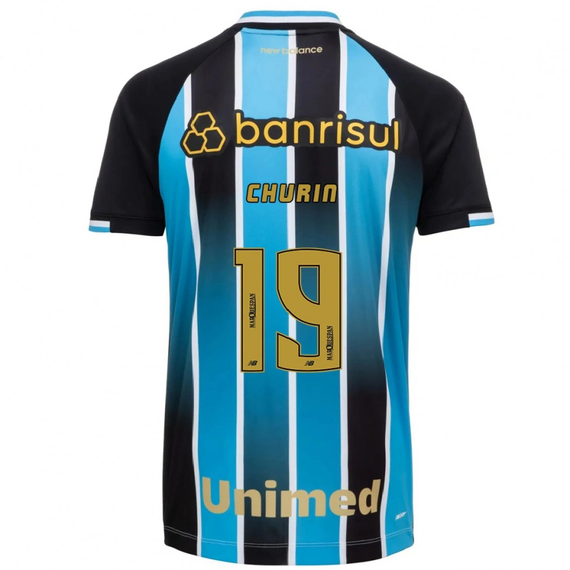 Danxen Barn Diego Churin #19 Blå Brun Svart Hemmatröja Matchtröjor 2026/27 Tröjor T-Tröja
