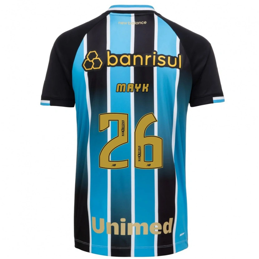 Danxen Barn Mayk #26 Blå Brun Svart Hemmatröja Matchtröjor 2026/27 Tröjor T-Tröja