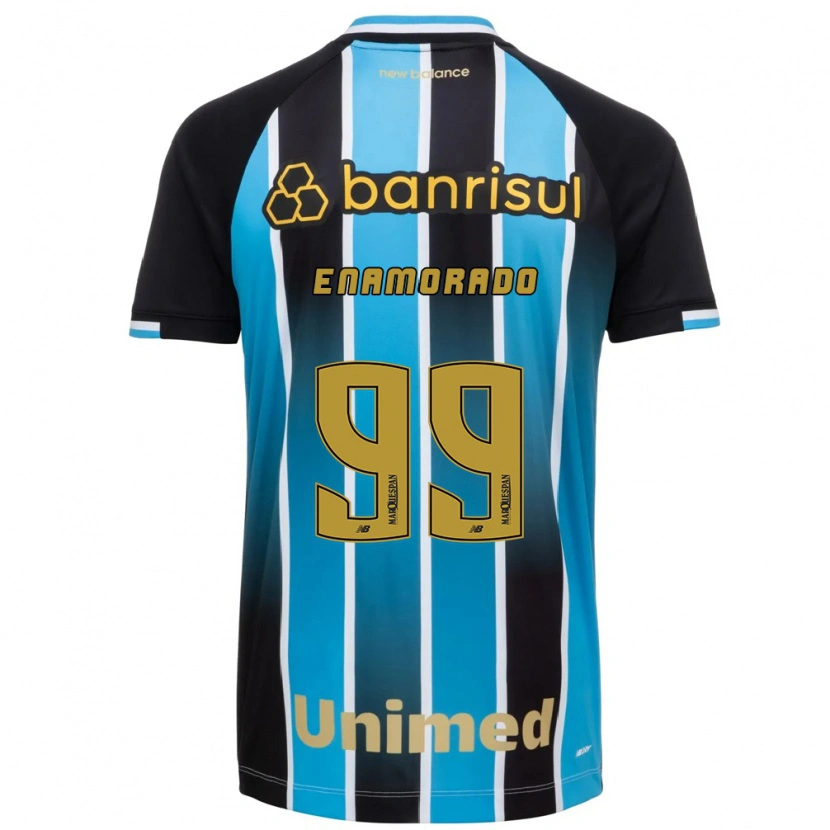 Danxen Barn José Enamorado #99 Blå Brun Svart Hemmatröja Matchtröjor 2026/27 Tröjor T-Tröja