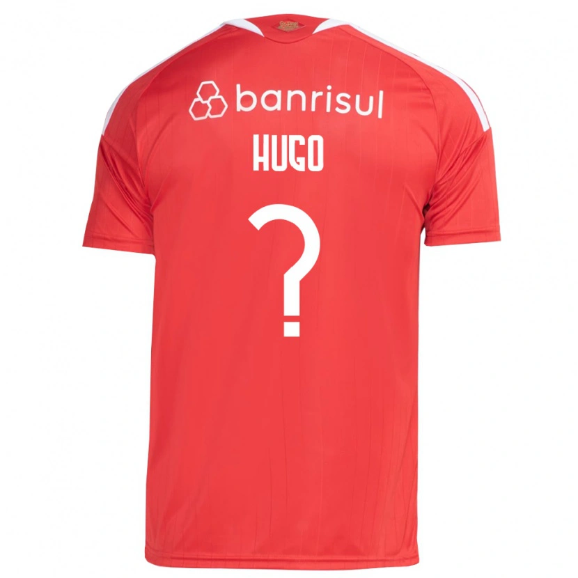 Danxen Barn Victor Hugo #0 Röd Vit Hemmatröja Matchtröjor 2026/27 Tröjor T-Tröja