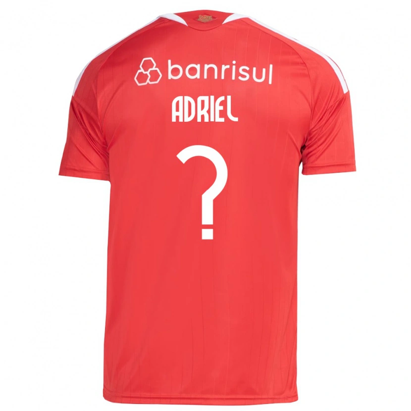 Danxen Barn Adriel #0 Röd Vit Hemmatröja Matchtröjor 2026/27 Tröjor T-Tröja