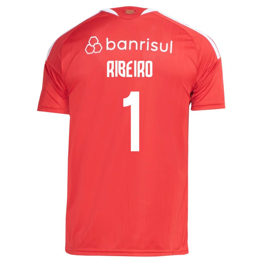 Danxen Barn Mari Ribeiro #1 Röd Vit Hemmatröja Matchtröjor 2026/27 Tröjor T-Tröja