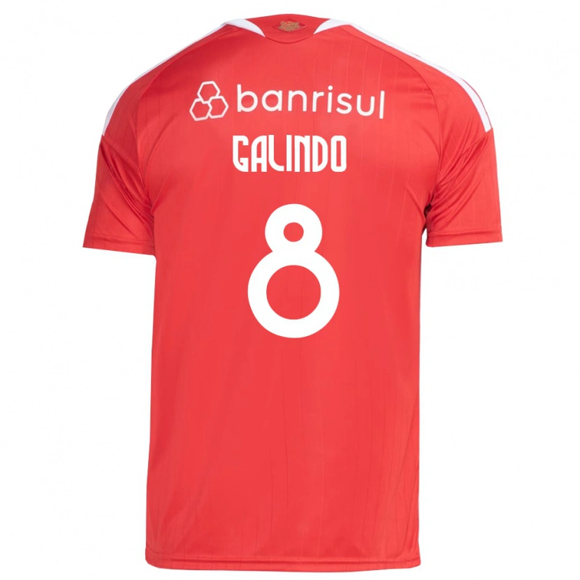 Danxen Barn João Galindo #8 Röd Vit Hemmatröja Matchtröjor 2026/27 Tröjor T-Tröja