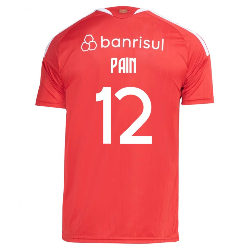 Danxen Barn Luan Pain #12 Röd Vit Hemmatröja Matchtröjor 2026/27 Tröjor T-Tröja