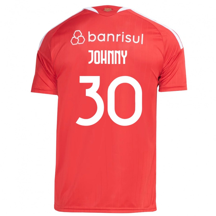Danxen Barn Johnny #30 Röd Vit Hemmatröja Matchtröjor 2026/27 Tröjor T-Tröja