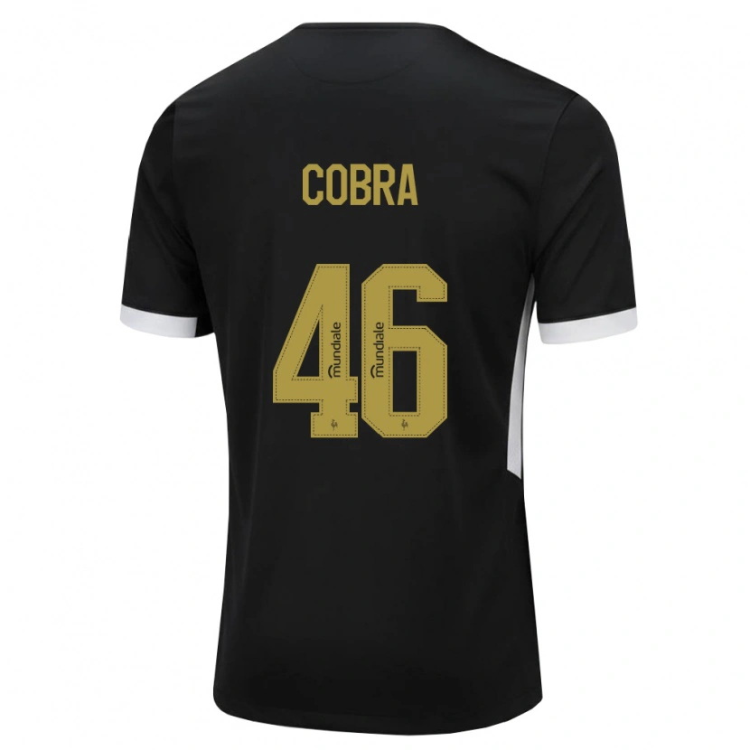 Danxen Barn Pedro Cobra #46 Svart Vit Gul Hemmatröja Matchtröjor 2026/27 Tröjor T-Tröja