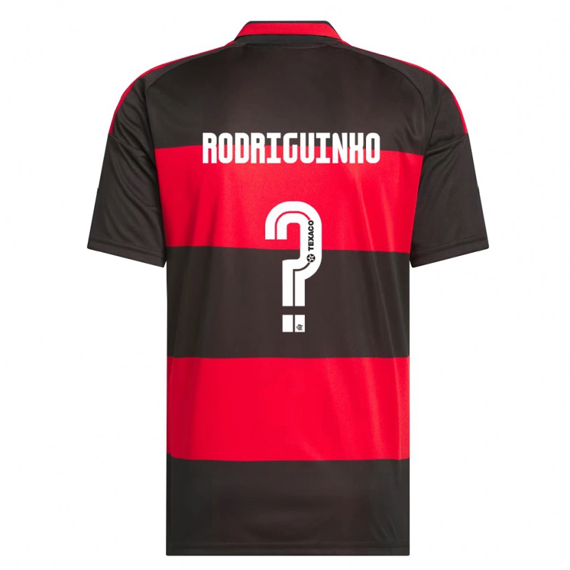 Danxen Barn Rodriguinho #0 Röd Svart Vit Hemmatröja Matchtröjor 2026/27 Tröjor T-Tröja