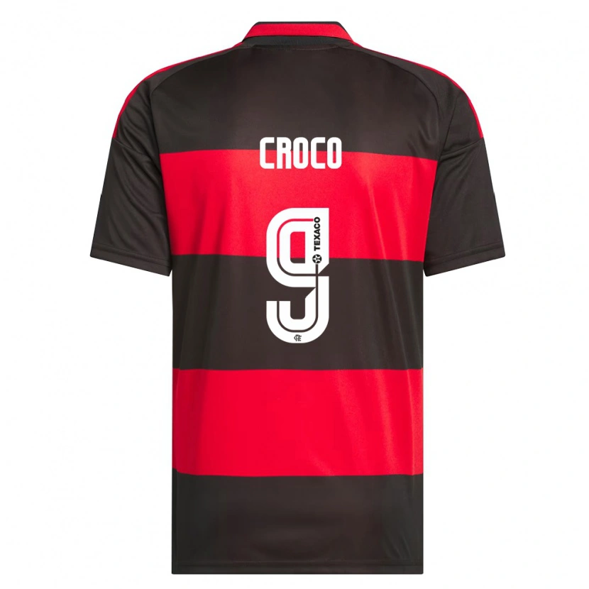 Danxen Barn Gabi Croco #9 Röd Svart Vit Hemmatröja Matchtröjor 2026/27 Tröjor T-Tröja