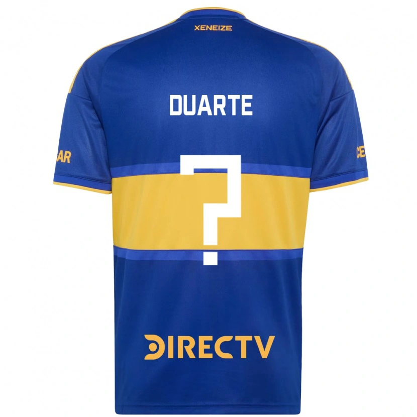 Danxen Barn Kevin Duarte #0 Kungligt Blå Gul Hemmatröja Matchtröjor 2026/27 Tröjor T-Tröja