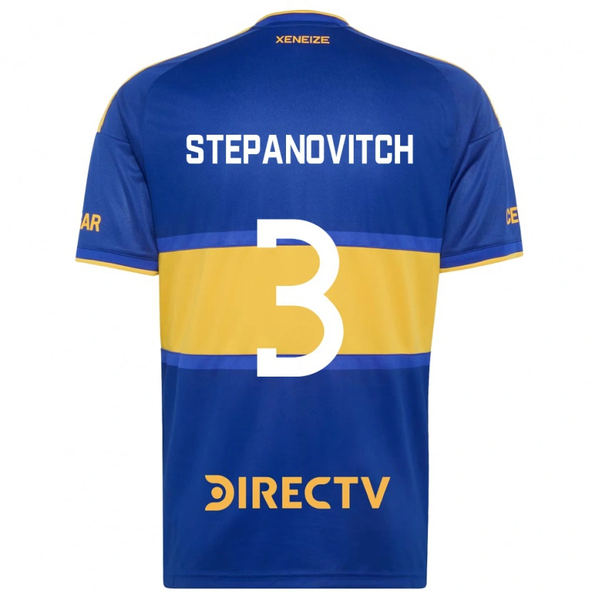 Danxen Barn Nicolás Stepanovitch #3 Kungligt Blå Gul Hemmatröja Matchtröjor 2026/27 Tröjor T-Tröja