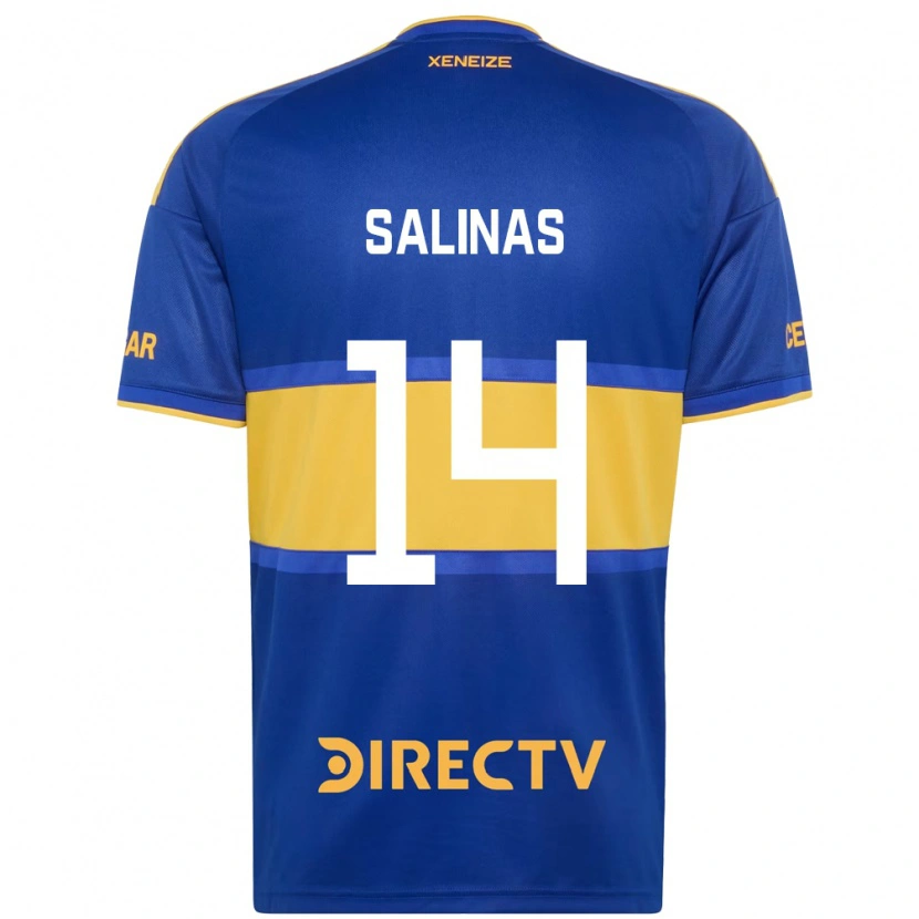 Danxen Barn Benjamin Salinas #14 Kungligt Blå Gul Hemmatröja Matchtröjor 2026/27 Tröjor T-Tröja