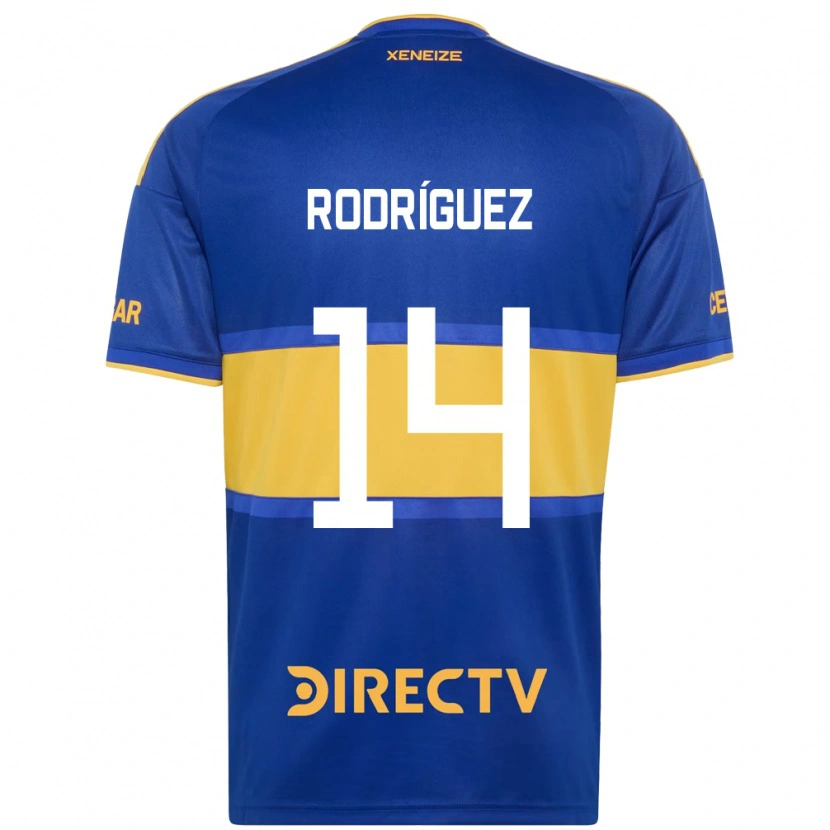 Danxen Barn Isaías Rodríguez #14 Kungligt Blå Gul Hemmatröja Matchtröjor 2026/27 Tröjor T-Tröja