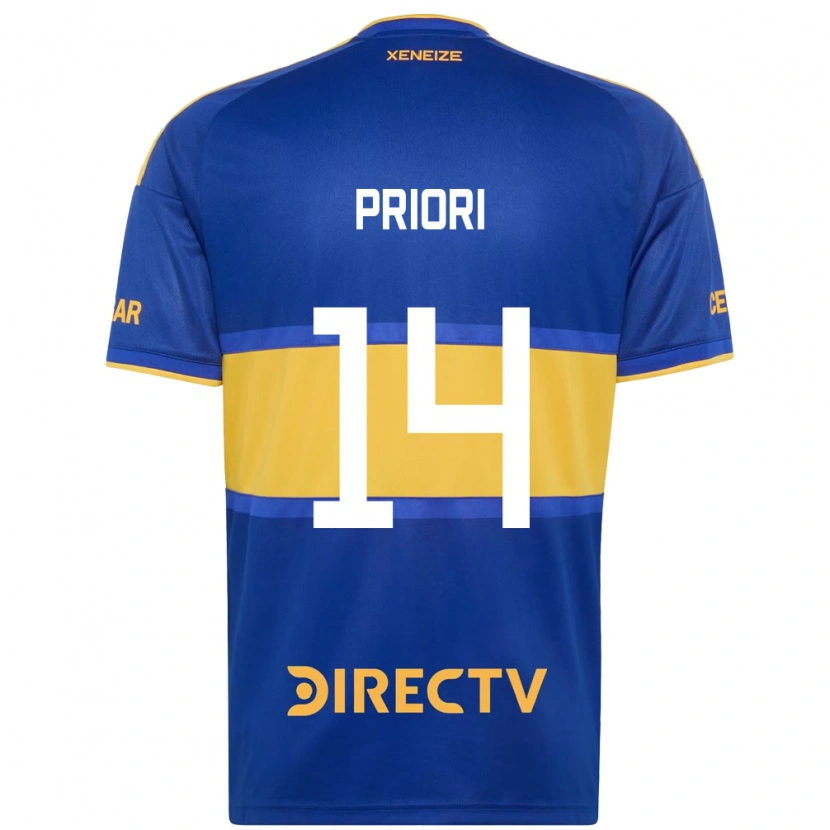Danxen Barn Brisa Priori #14 Kungligt Blå Gul Hemmatröja Matchtröjor 2026/27 Tröjor T-Tröja