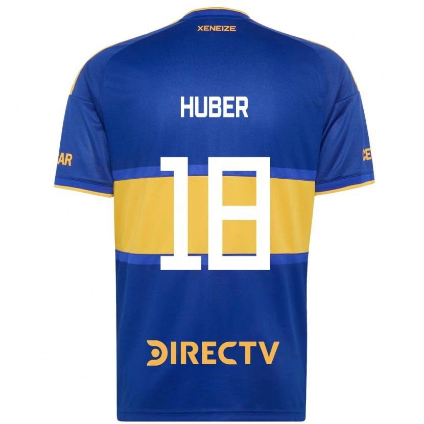 Danxen Barn Clarisa Huber #18 Kungligt Blå Gul Hemmatröja Matchtröjor 2026/27 Tröjor T-Tröja