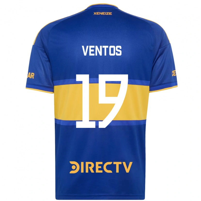 Danxen Barn Miguel Ventos #19 Kungligt Blå Gul Hemmatröja Matchtröjor 2026/27 Tröjor T-Tröja