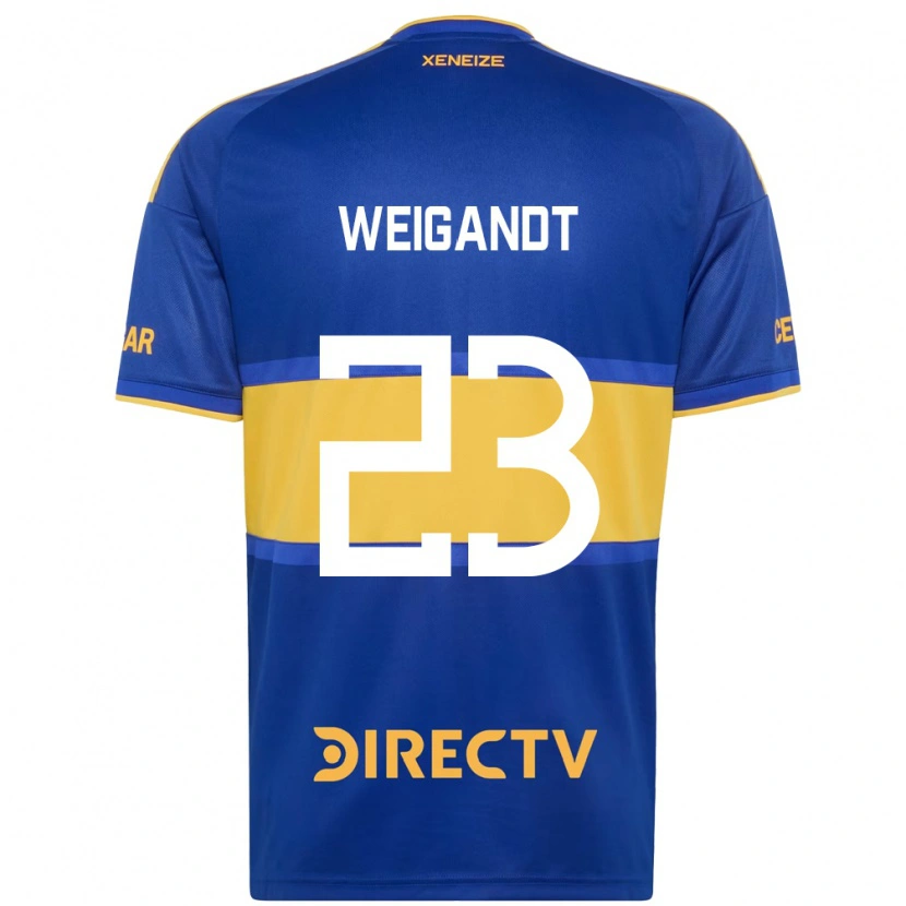 Danxen Barn Marcelo Weigandt #23 Kungligt Blå Gul Hemmatröja Matchtröjor 2026/27 Tröjor T-Tröja