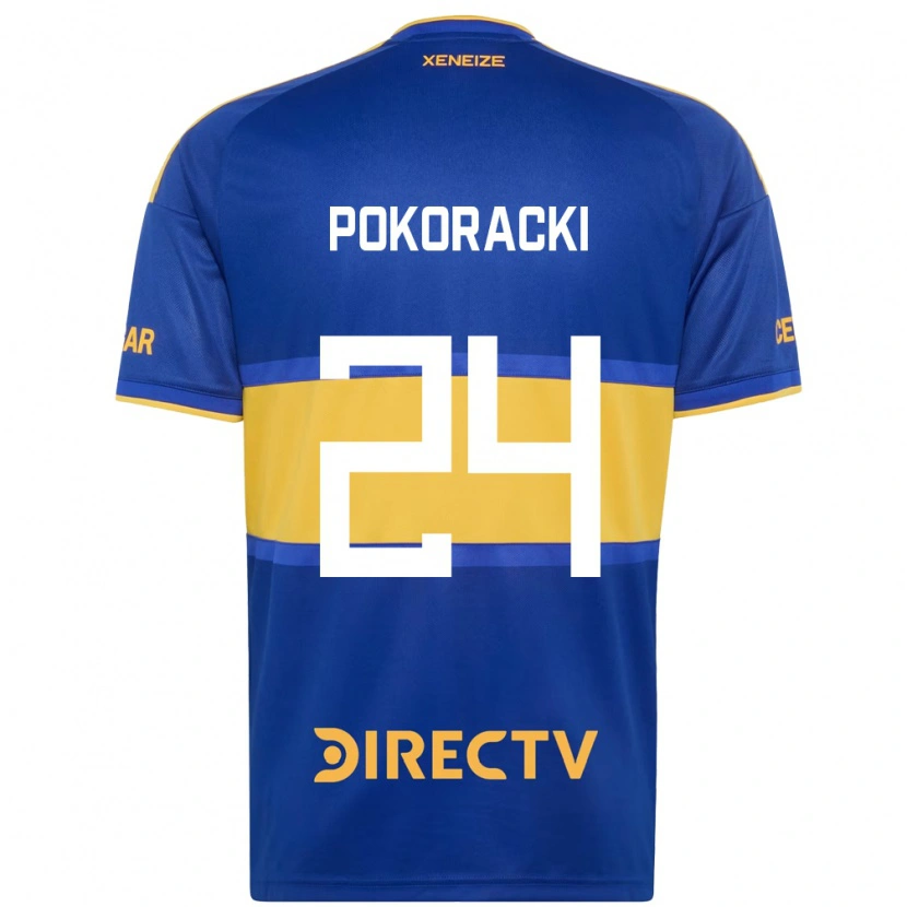 Danxen Barn Belén Pokoracki #24 Kungligt Blå Gul Hemmatröja Matchtröjor 2026/27 Tröjor T-Tröja