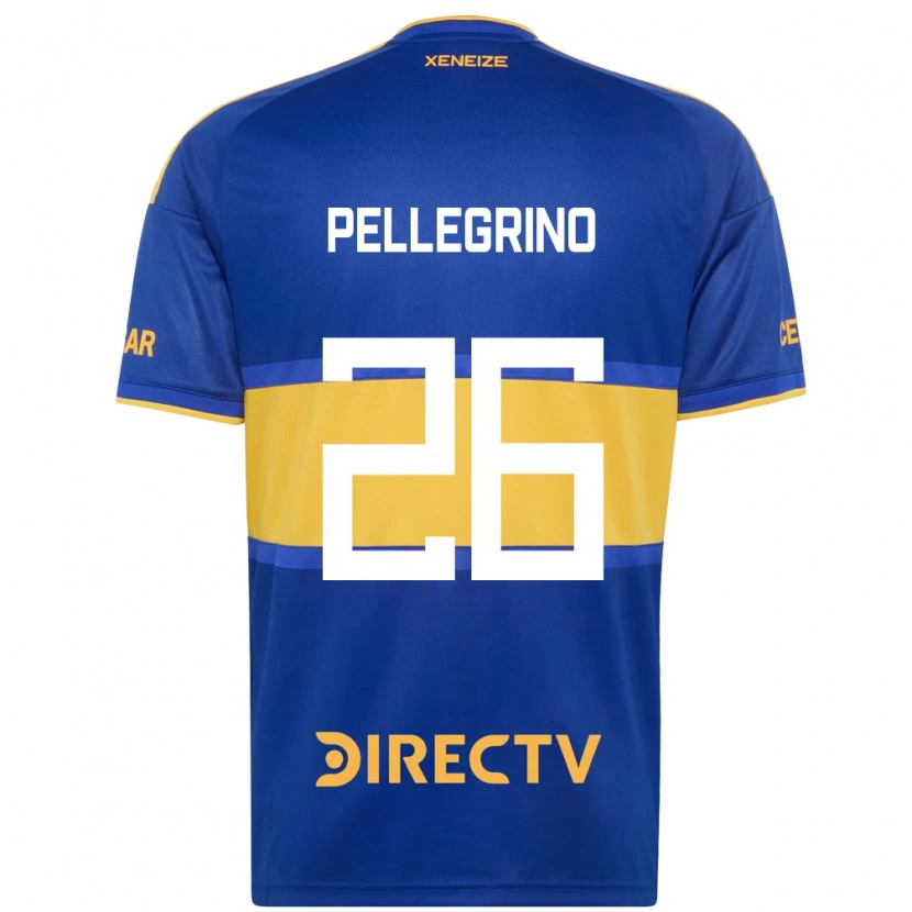 Danxen Barn Marco Pellegrino #26 Kungligt Blå Gul Hemmatröja Matchtröjor 2026/27 Tröjor T-Tröja