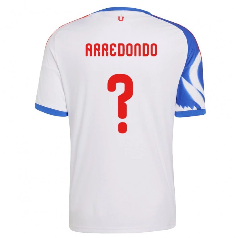 Danxen Barn Milovan Arredondo #0 Vit Marinblå Bortatröja Matchtröjor 2026/27 Tröjor T-Tröja