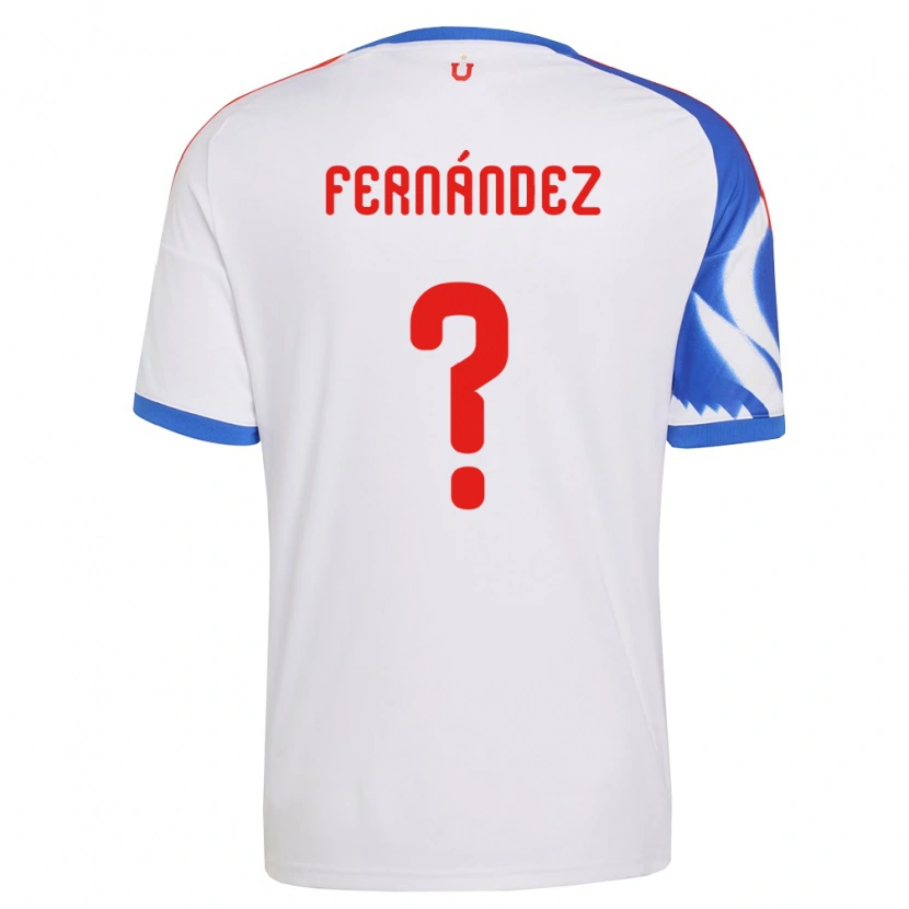 Danxen Barn Joaquín Fernández #0 Vit Marinblå Bortatröja Matchtröjor 2026/27 Tröjor T-Tröja