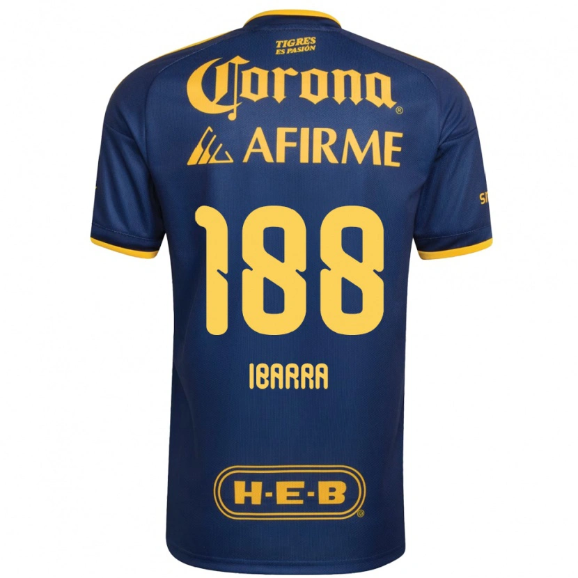 Danxen Barn Juan Ibarra #188 Kungligt Blå Gul Bortatröja Matchtröjor 2026/27 Tröjor T-Tröja