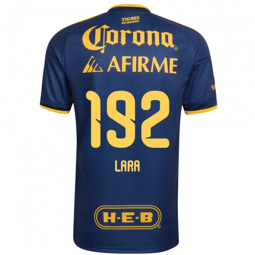 Danxen Barn Miguel Lara #192 Kungligt Blå Gul Bortatröja Matchtröjor 2026/27 Tröjor T-Tröja