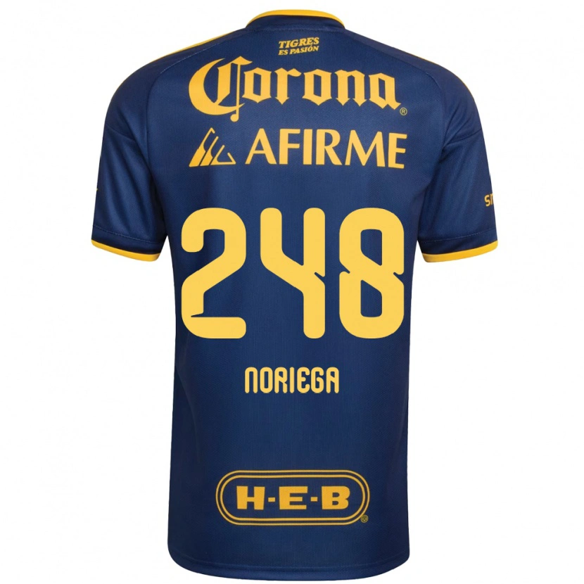 Danxen Barn Jonathan Noriega #248 Kungligt Blå Gul Bortatröja Matchtröjor 2026/27 Tröjor T-Tröja