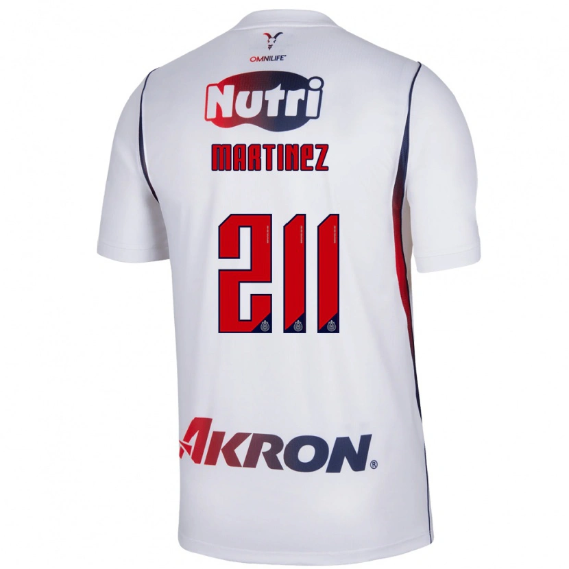Danxen Barn Diego Martínez #211 Vit Marinblå Bortatröja Matchtröjor 2026/27 Tröjor T-Tröja