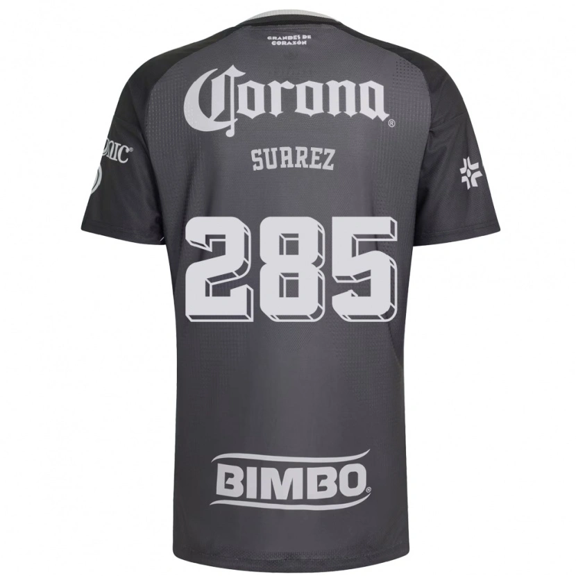 Danxen Barn Irwin Suárez #285 Grå Vit Svart Bortatröja Matchtröjor 2026/27 Tröjor T-Tröja