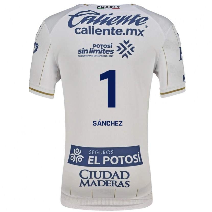 Danxen Barn Andrés Sánchez #1 Vit Blå Bortatröja Matchtröjor 2026/27 Tröjor T-Tröja