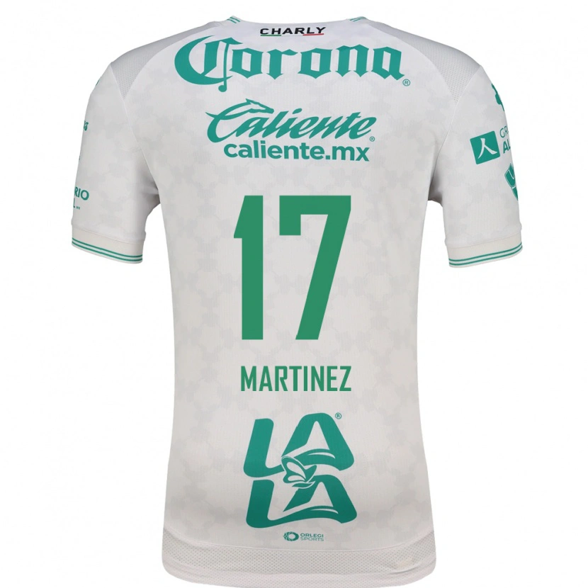 Danxen Barn Marianne Martinez #17 Ljusgrön Vit Bortatröja Matchtröjor 2026/27 Tröjor T-Tröja