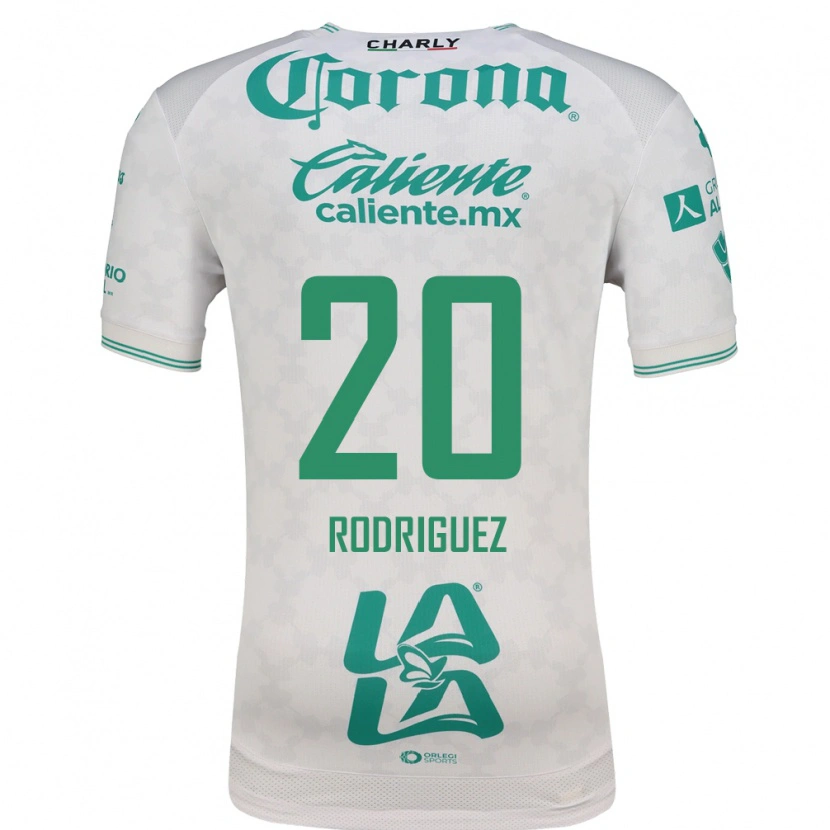 Danxen Barn Hugo Rodriguez #20 Ljusgrön Vit Bortatröja Matchtröjor 2026/27 Tröjor T-Tröja