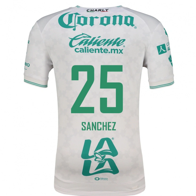 Danxen Barn Felipe Sánchez #25 Ljusgrön Vit Bortatröja Matchtröjor 2026/27 Tröjor T-Tröja