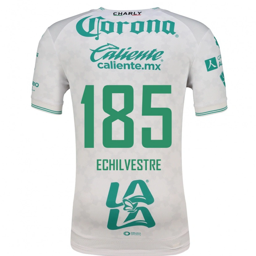 Danxen Barn Juan Echilvestre #185 Ljusgrön Vit Bortatröja Matchtröjor 2026/27 Tröjor T-Tröja