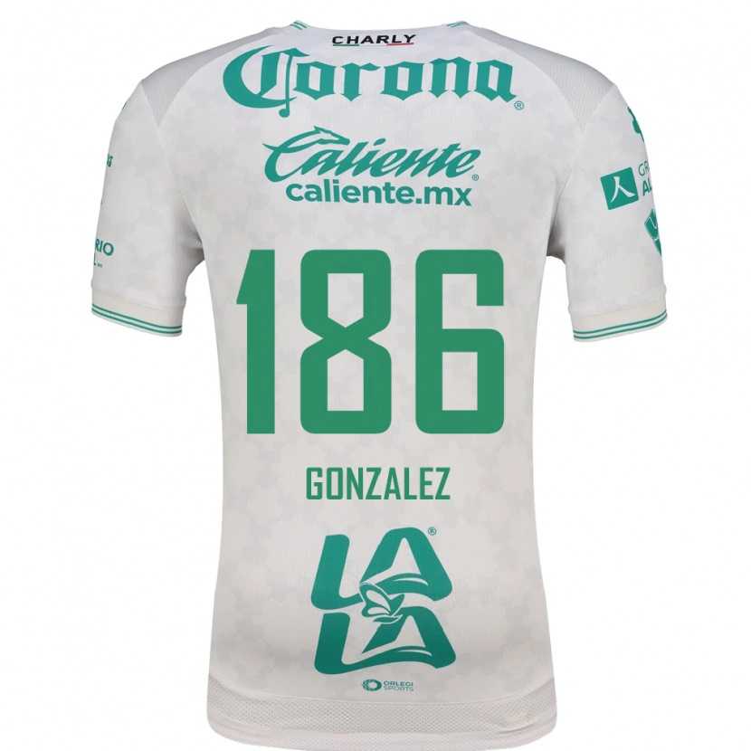 Danxen Barn Valente González #186 Ljusgrön Vit Bortatröja Matchtröjor 2026/27 Tröjor T-Tröja